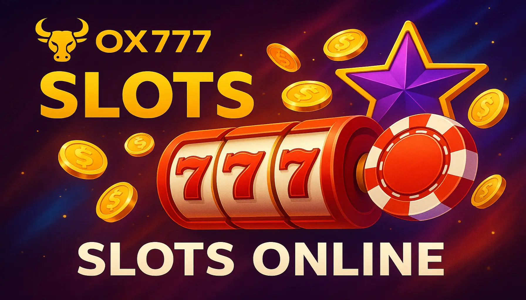 Explore o mundo das slot machines no OX777 Casino